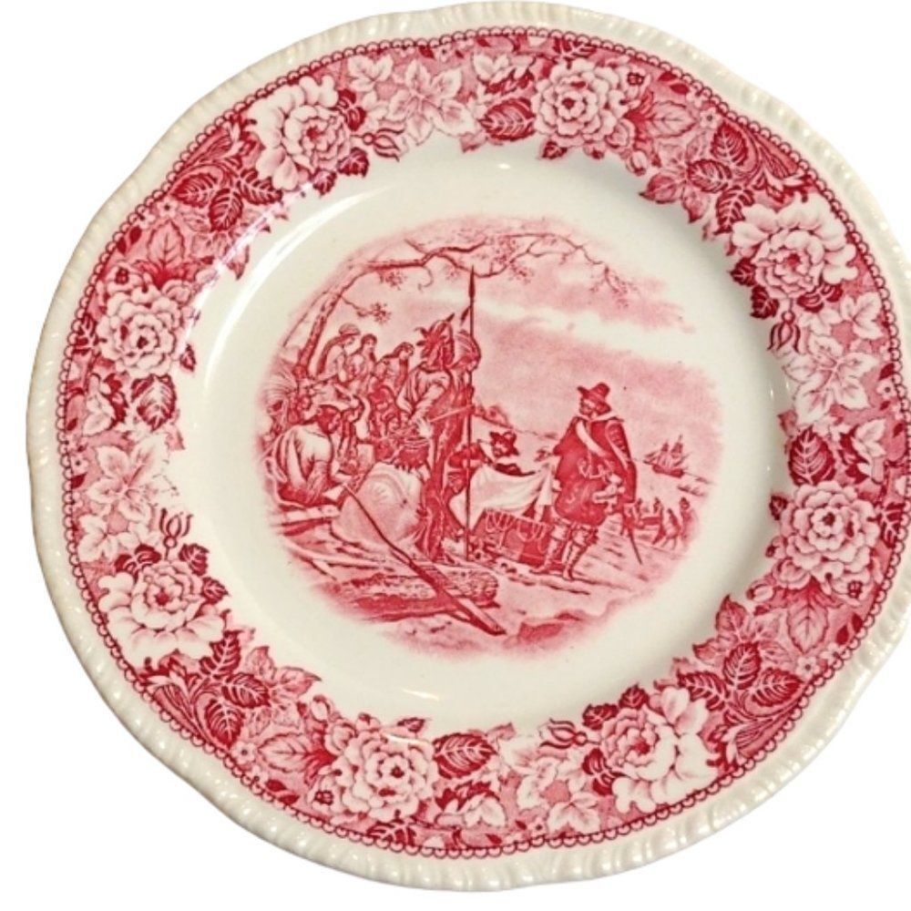 Vintage Homer Laughlin Purchase of Manhatten Island of‎ 1666 Commemorative Plate